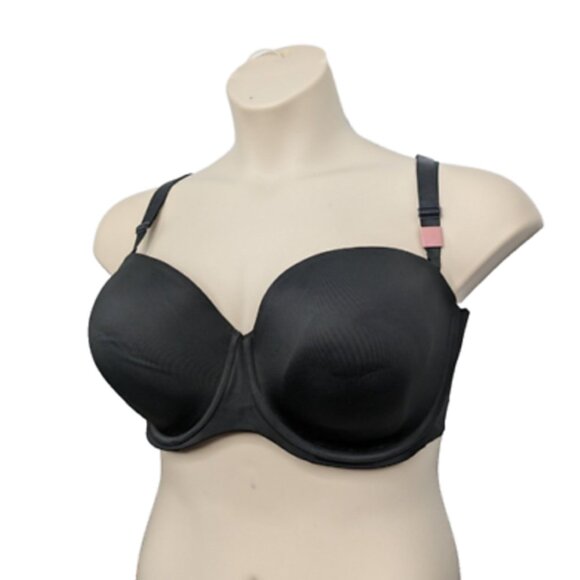 Cacique Other - Lane Bryant Cacique Bra Multi Way Strapless Lightweight 38H Black w/ Straps